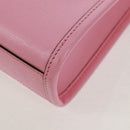 GUCCI Hand Bag Leather 2way Pink Gold 671623 Auth 159011M-21