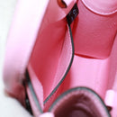 GUCCI Hand Bag Leather 2way Pink Gold 671623 Auth 159011M-27