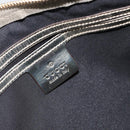 GUCCI GG Supreme Hand Bag PVC Leather White Gold 190259 Auth 159013-19