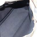 GUCCI GG Supreme Hand Bag PVC Leather White Gold 190259 Auth 159013-11