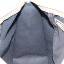 GUCCI GG Supreme Hand Bag PVC Leather White Gold 190259 Auth 159013-21