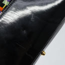 CHANEL 2.55 Shoulder Bag Velor Multicolor Gold CC Auth 159014SAV-9