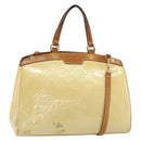 LOUIS VUITTON Monogram Vernis Blair MM Bag 2way Broncorail M91456 LV Auth 159016-1