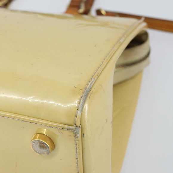 LOUIS VUITTON Monogram Vernis Blair MM Bag 2way Broncorail M91456 LV Auth 159016