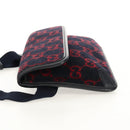 GUCCI GG Canvas Waist bag Wool Navy Gold 598181 Auth 159020V-3
