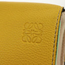 LOEWE Waist bag Leather Yellow Silver Auth 159022V-19