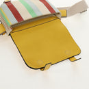 LOEWE Gürteltasche Leder Gelb Silber Original 159022V-22