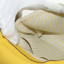 LOEWE Waist bag Leather Yellow Silver Auth 159022V-25