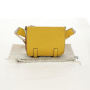 LOEWE Gürteltasche Leder Gelb Silber Original 159022V-12