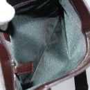 GUCCI GG Canvas Shoulder Bag Beige Silver 27639 Auth 159029-10