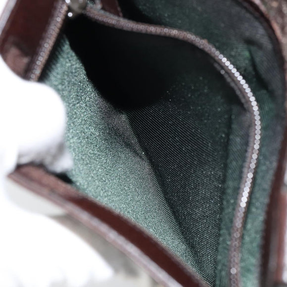 GUCCI GG Canvas Shoulder Bag Beige Silver 27639 Auth 159029