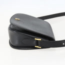 Christian Dior Shoulder Bag Leather Black Gold Auth 159033-5