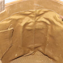 Salvatore Ferragamo Gancini Tote Bag Canvas Lichtblauw Goud Auth 159039-19