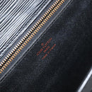 LOUIS VUITTON Epi Serie Dragonne Clutch Bag Black Noir M52612 LV Auth 159042-15