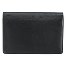 LOUIS VUITTON Epi Serie Dragonne Clutch Bag Black Noir M52612 LV Auth 159042-3