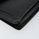 LOUIS VUITTON Epi Serie Dragonne Clutch Bag Black Noir M52612 LV Auth 159042-9