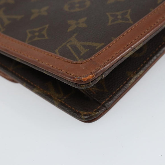 LOUIS VUITTON Monogram Pochette Dam GM Clutch Bag M51810 LV Auth 159045