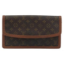 LOUIS VUITTON Monogram Pochette Dam GM Clutch Bag M51810 LV Auth 159045-13