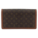 LOUIS VUITTON Monogram Pochette Dam GM Clutch Bag M51810 LV Auth 159045-2
