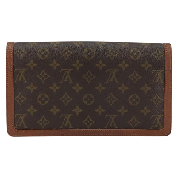 LOUIS VUITTON Monogram Pochette Dam GM Clutch Bag M51810 LV Auth 159045