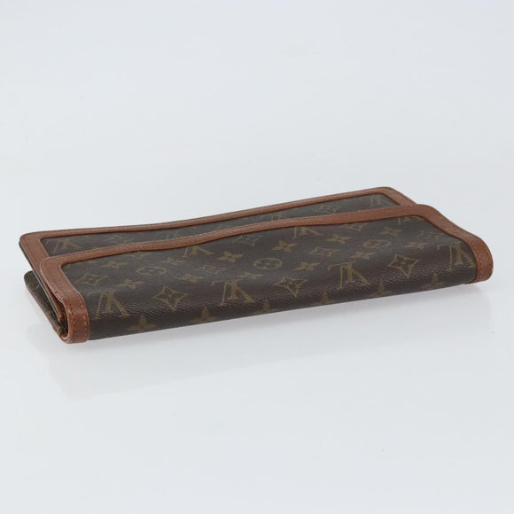 LOUIS VUITTON Monogram Pochette Dam GM Clutch Bag M51810 LV Auth 159045