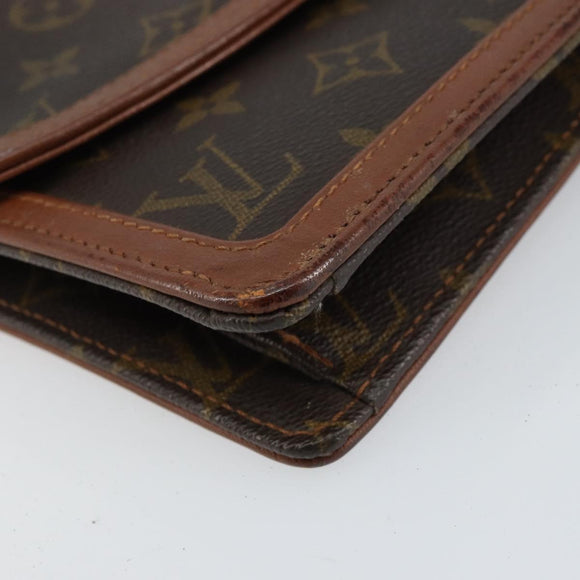 LOUIS VUITTON Monogram Pochette Dam GM Clutch Bag M51810 LV Auth 159045