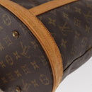 LOUIS VUITTON Monogram Bucket GM Shoulder Bag M42236 LV Auth 159047-14