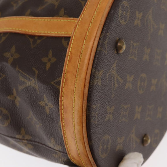 LOUIS VUITTON Monogram Bucket GM Shoulder Bag M42236 LV Auth 159047