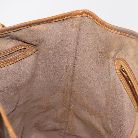 LOUIS VUITTON Monogram Bucket GM Shoulder Bag M42236 LV Auth 159047