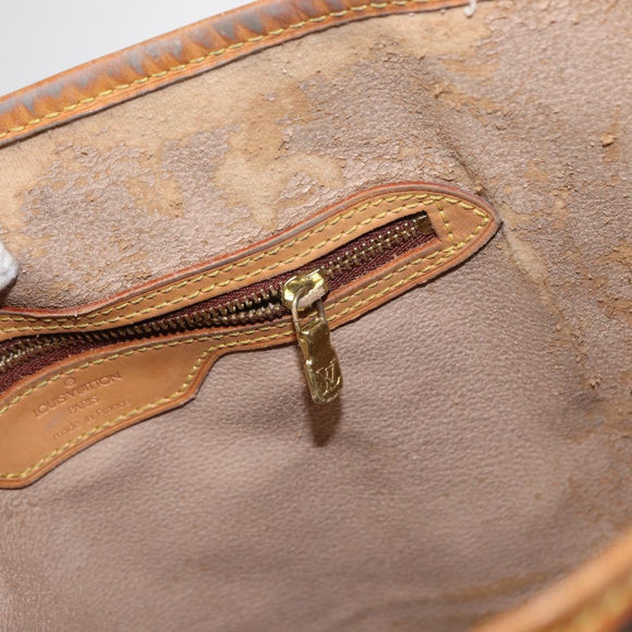 LOUIS VUITTON Monogram Bucket GM Shoulder Bag M42236 LV Auth 159047