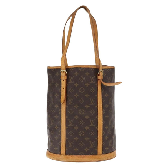 LOUIS VUITTON Monogram Bucket GM Shoulder Bag M42236 LV Auth 159047