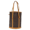 LOUIS VUITTON Monogram Bucket GM Shoulder Bag M42236 LV Auth 159047-2