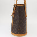 LOUIS VUITTON Monogram Bucket GM Shoulder Bag M42236 LV Auth 159047-4