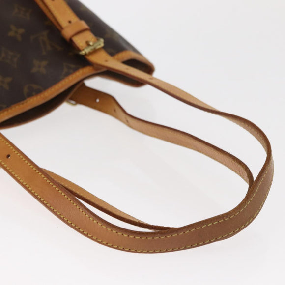 LOUIS VUITTON Monogram Bucket GM Shoulder Bag M42236 LV Auth 159047