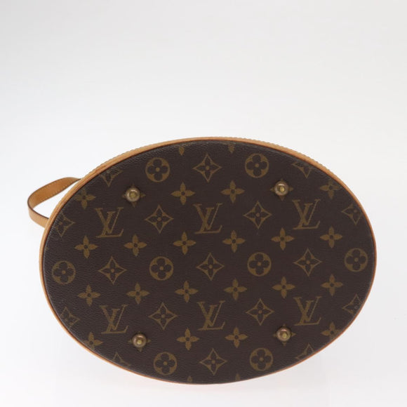 LOUIS VUITTON Monogram Bucket GM Shoulder Bag M42236 LV Auth 159047