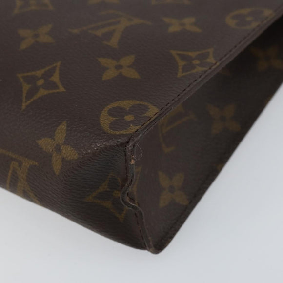 LOUIS VUITTON Monogram Poche Toilette 26 Pouch M47542 LV Auth 159048