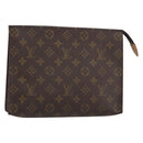 LOUIS VUITTON Monogram Poche Toilette 26 Pouch M47542 LV Auth 159048-1