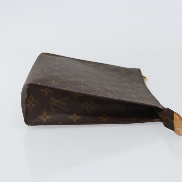 LOUIS VUITTON Monogram Poche Toilette 26 Pouch M47542 LV Auth 159048