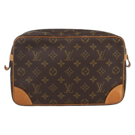 LOUIS VUITTON Monogram Compiegne 28 Clutch Bag M51845 LV Auth 159049 - 0