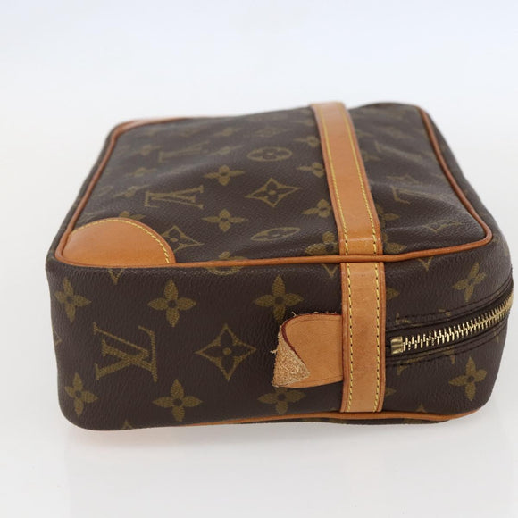 LOUIS VUITTON Monogram Compiegne 28 Clutch Bag M51845 LV Auth 159049