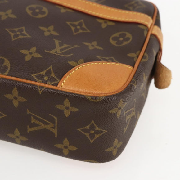 LOUIS VUITTON Monogram Compiegne 28 Clutch Bag M51845 LV Auth 159049