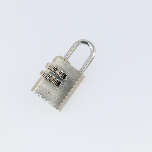 PRADA Hand Bag Nylon Black Silver Auth 159051