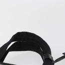 PRADA Hand Bag Nylon Black Silver Auth 159051-8