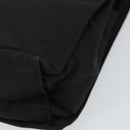 PRADA Hand Bag Nylon Black Silver Auth 159055-9