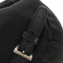 PRADA Backpack Nylon Black Silver Auth 159056-10