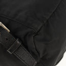 PRADA Backpack Nylon Black Silver Auth 159056-18