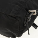 PRADA Backpack Nylon Black Silver Auth 159056-19