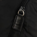 PRADA Backpack Nylon Black Silver Auth 159056-21