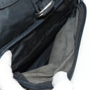 PRADA Backpack Nylon Black Silver Auth 159056-22