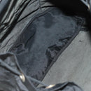 PRADA Backpack Nylon Black Silver Auth 159056-11